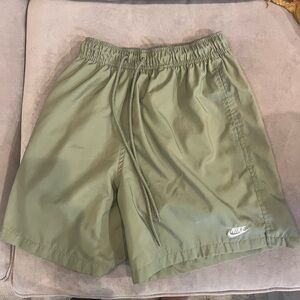 Nike Sage Green Athletic Shorts